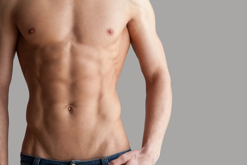 Girls, do you prefer a well defined abdominal area or not on a man?