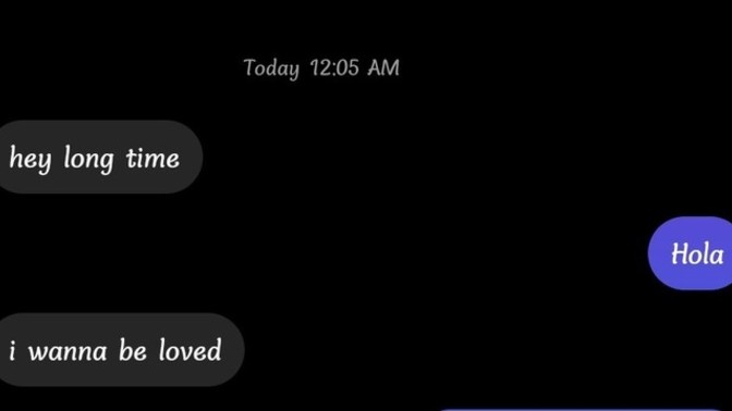 What do you mean by "I wanna be loved"?
