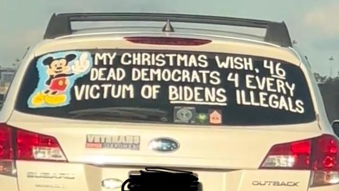 Neither do I: Remember when lefties said "death to republicans"?