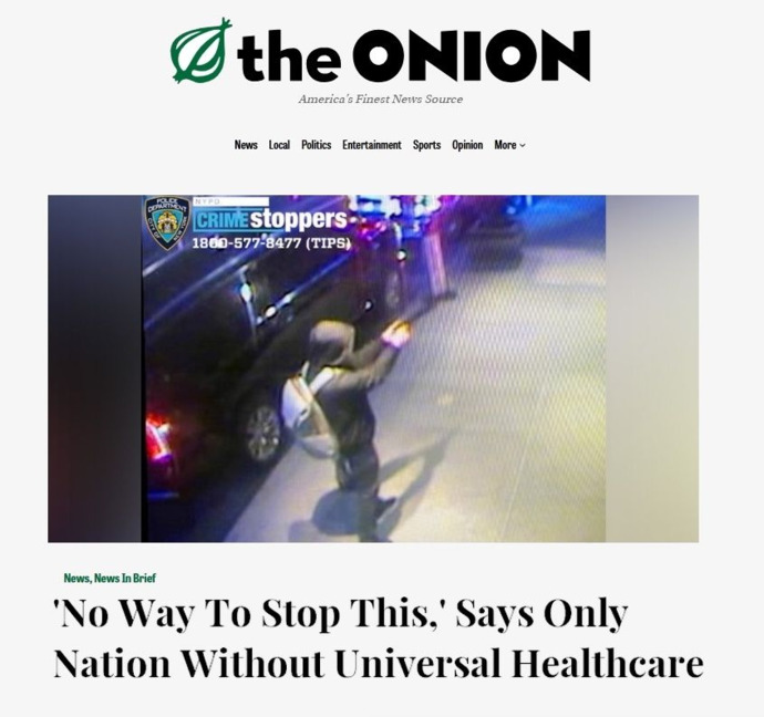 Just in case you were wondering how most people feel about the United healthcare CEO being merc’d. Thoughts?