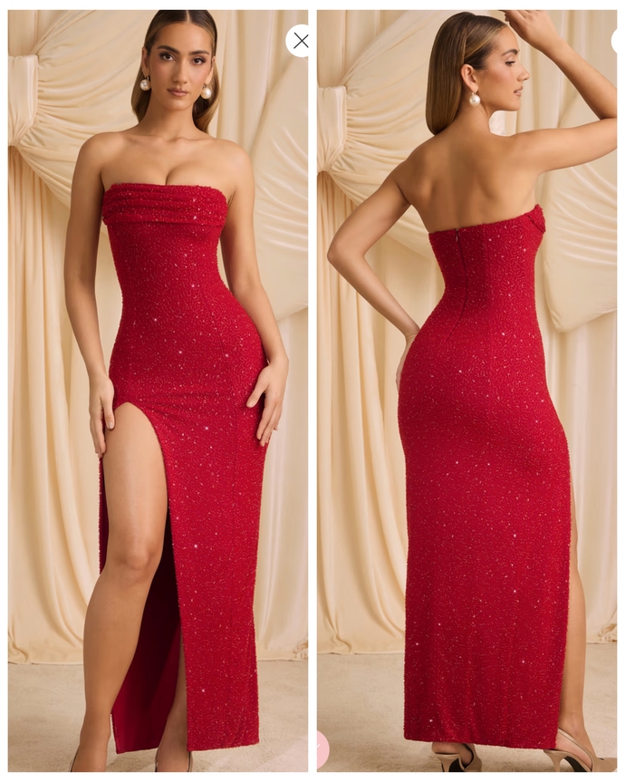 Which one of these red dresses you like most for new years eve?