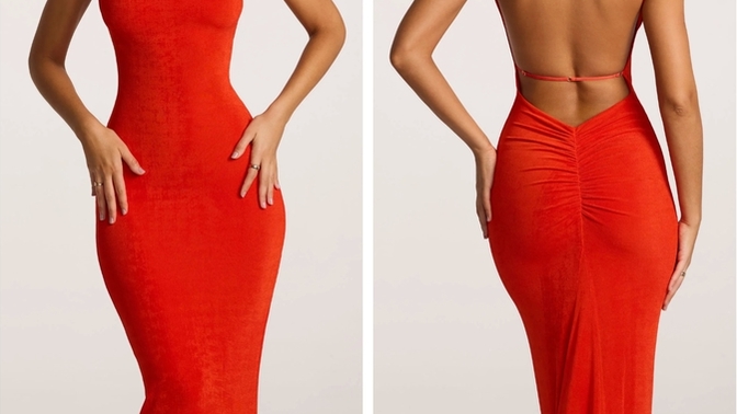 Which one of these red dresses you like most for new years eve?