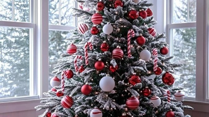 Does your Christmas tree have a color or other theme?