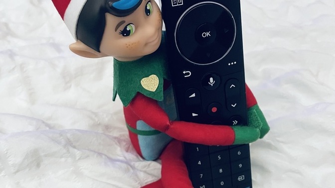 Isn't my elf cute?