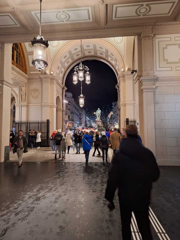 In the background you can see all the lights