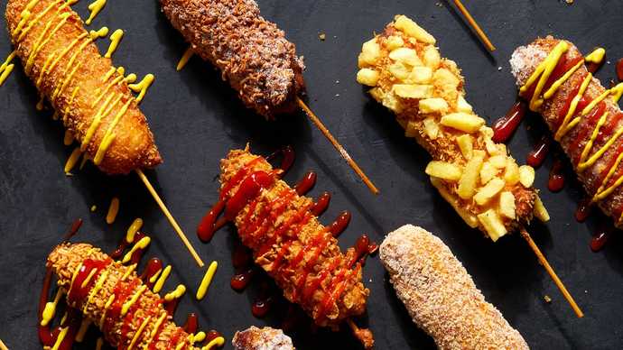 Have you ever tried Korean Corn Dogs?