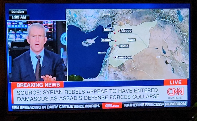 Is Joe Biden to blame for the rebels advance on Damascus?