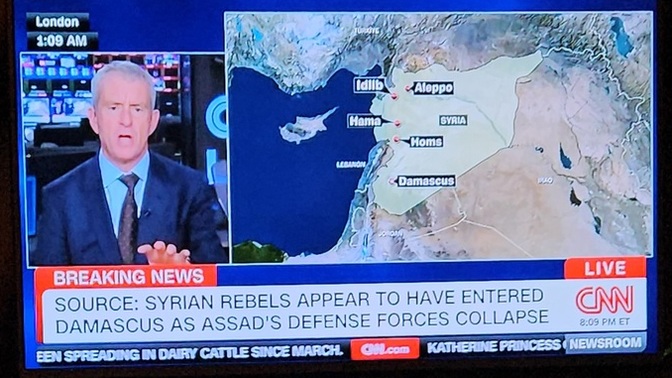 Is Joe Biden to blame for the rebels' advance on Damascus?