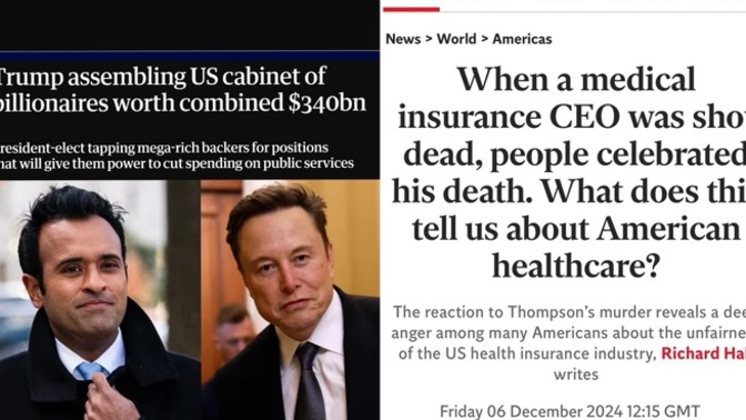 Should the rich be happy or afraid right now?