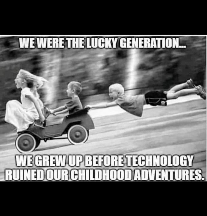 How many of you older people agree with this?