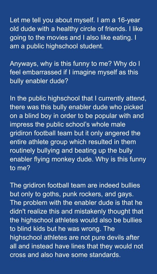 Why is this funny and embarrassing?