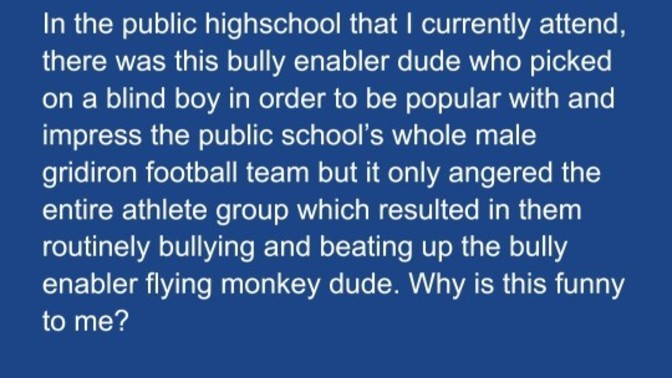 Why is this funny and embarrassing?