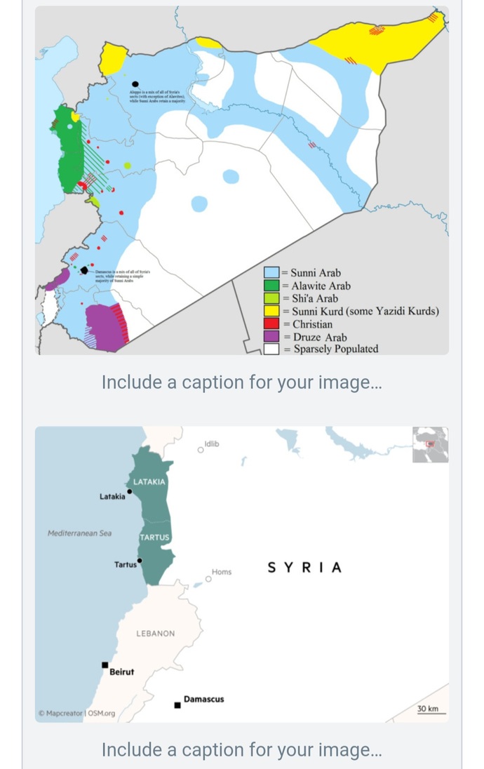 Should Assad try to establish a separate state for his supporters in Latakia and Tartus?