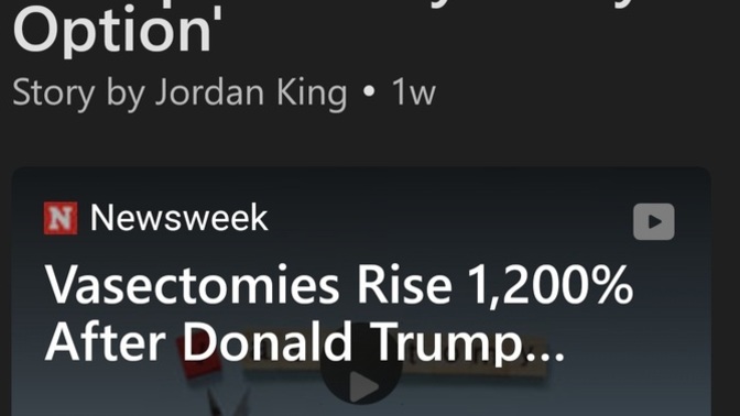 Don't they know what a vasectomy is?