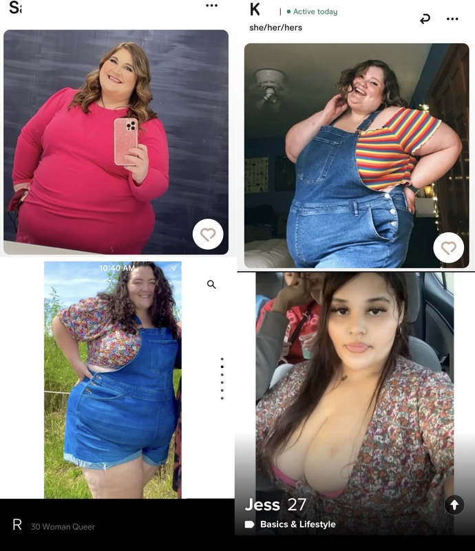 Just look at these fat bitches... yuck!