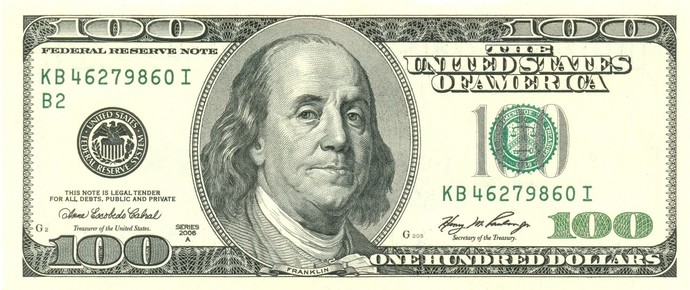 $100 bill or pick your favorite chocolates or sweets, you can only pick one?