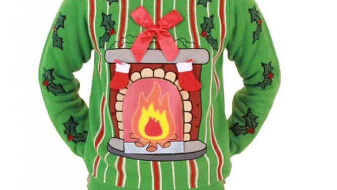 For the holidays, do you like this Fireplace LED Light Up Ugly Christmas Sweater?