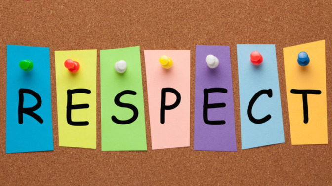 What does respect mean to you in a relationship?