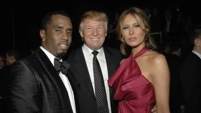What are your thoughts of this photo of Trump and P Diddy?