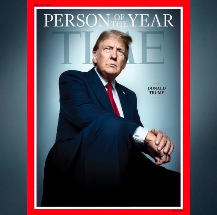 How do you feel about Lord Trump becoming Time Magazine Person of the Year?
