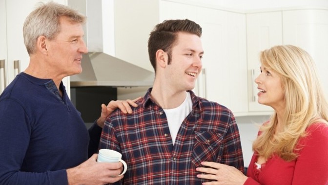 Is this true for most adult children still living with their parents?