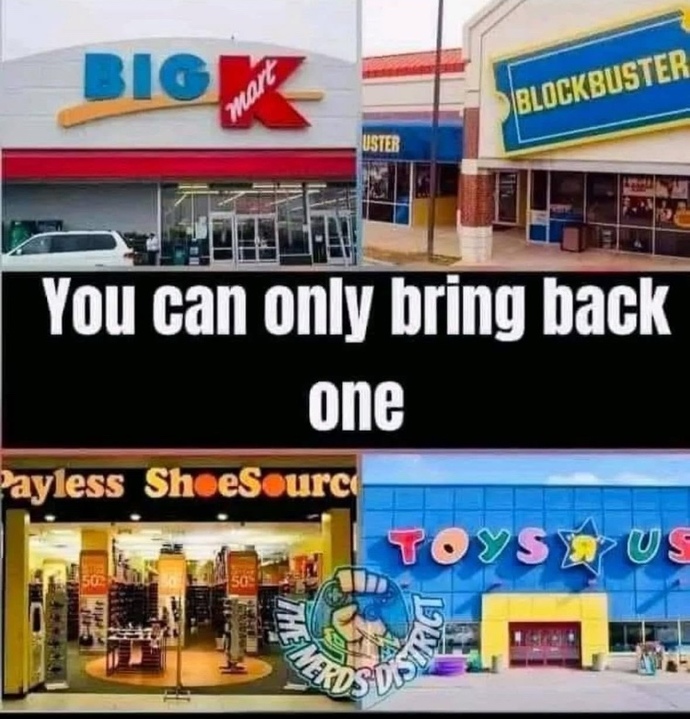 Which one you bringing back?