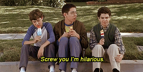 How do you normally act when your joke didn’t land well?