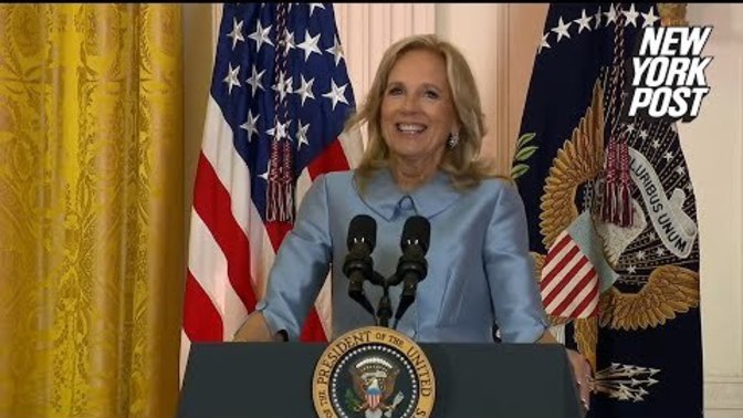 OH SNAP! Did Jill Biden just troll Kamala Harris?