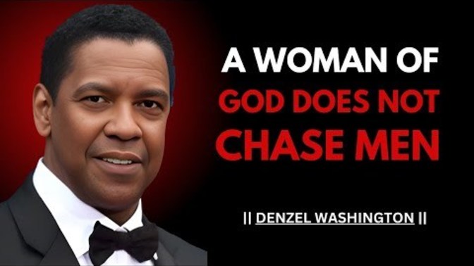 A Woman of God Does Not Chase Men. Do you want to know what makes her not have to chase men?