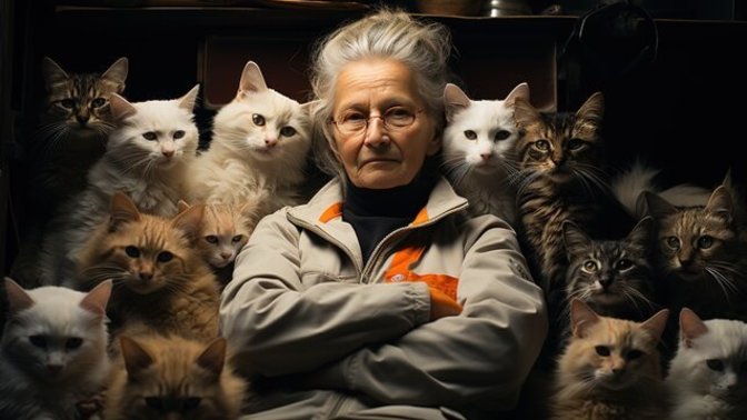Why do people make others think being a single old cat lady is the worst case scenario?
