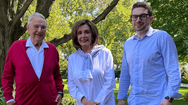 What if Biden had George Soros this close to him?