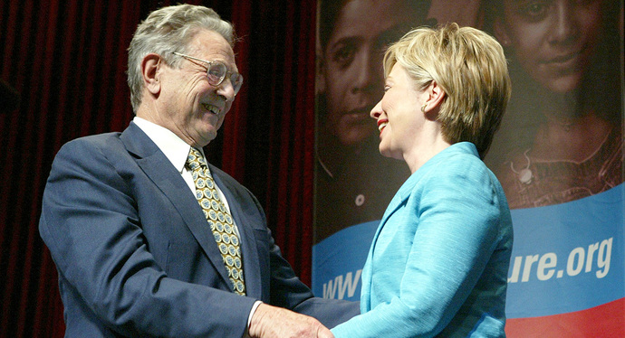 What if Biden had George Soros this close to him?
