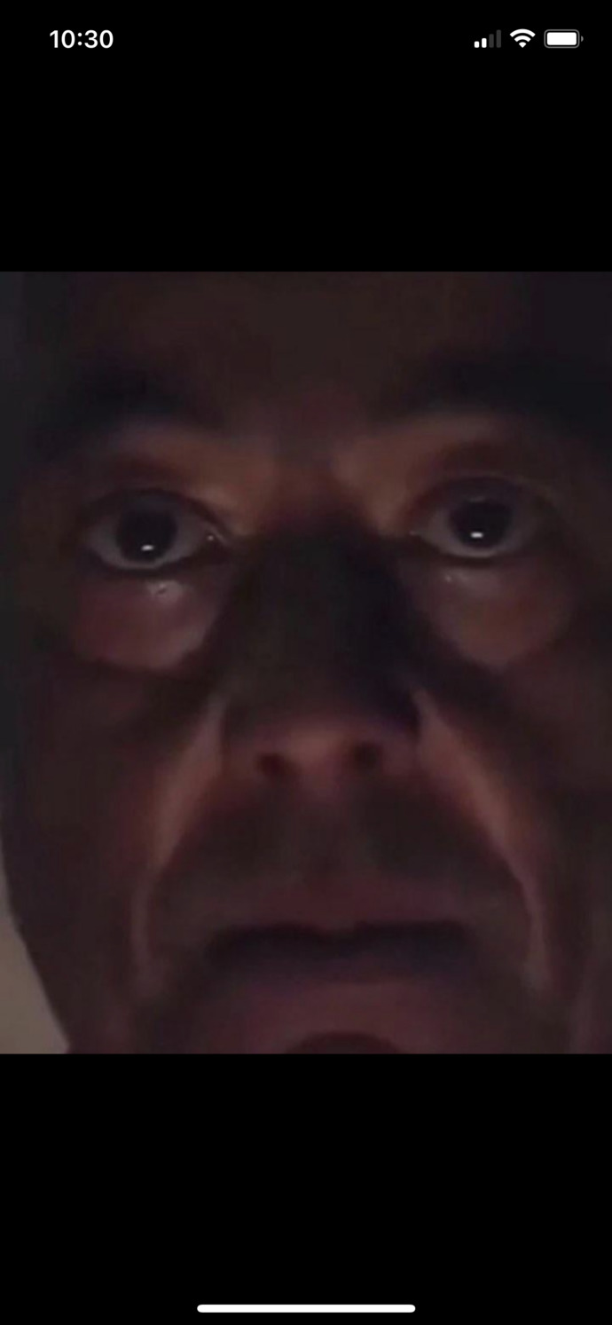 What would you do if some random person stared at you just like this?