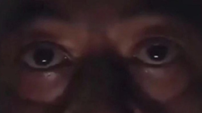 What would you do if some random person stared at you just like this?