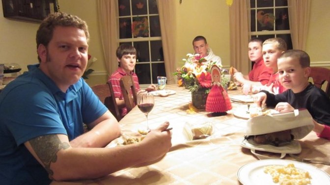 Do any adults still get stuck at the kid’s table at Christmas?
