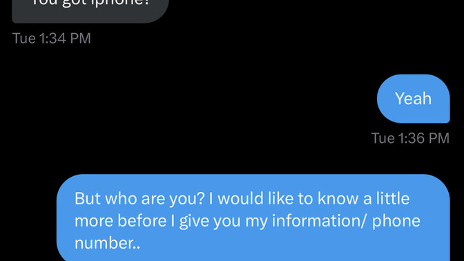 I’m not understanding why he blocked me after giving him my number?