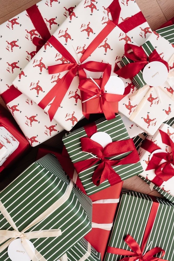 When you wrap presents do you use the same wrapping paper or different kinds?