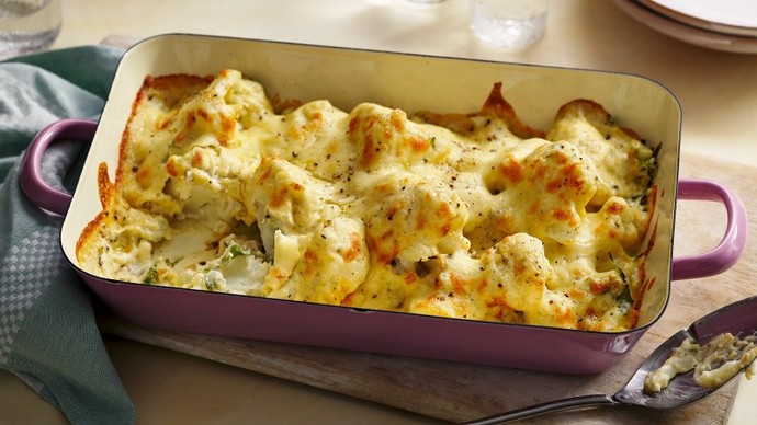 Macaroni cheese or cauliflower cheese?