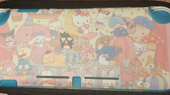 Is the wrap on my nintendo switch cute?