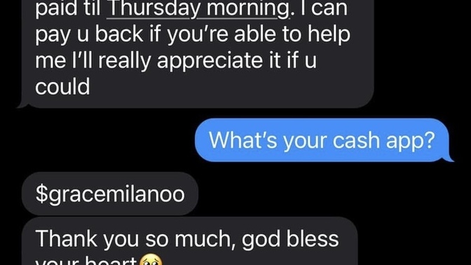 Thoughts on this text convo?