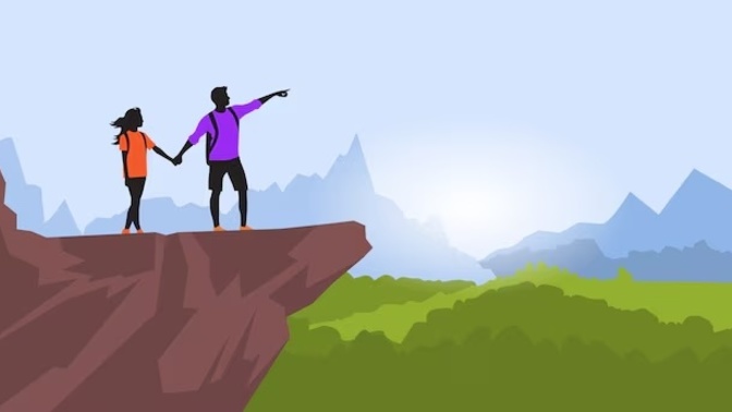 So you have just reached the top of a mountain on foot. What will you do now?