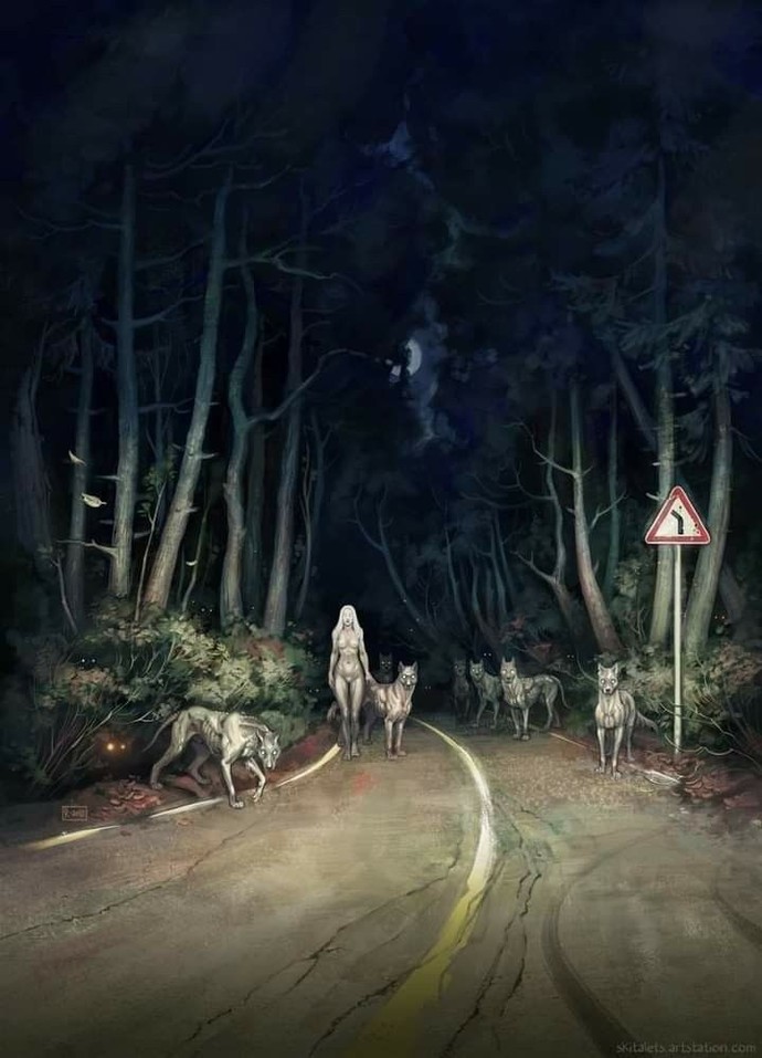 To get rid of these creatures you have to sing loudly and leave from there, what song would you sing?