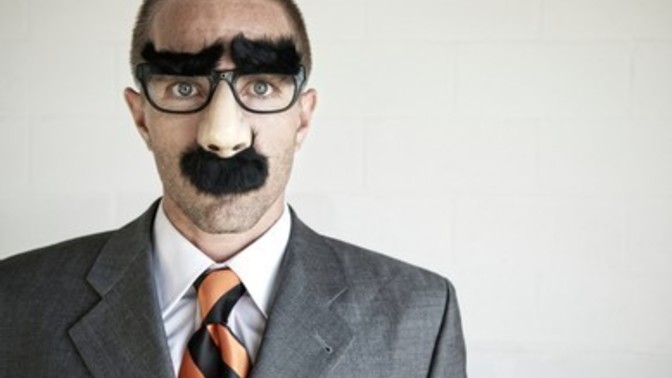 Do you wear disguises when you go out on romantic dates?