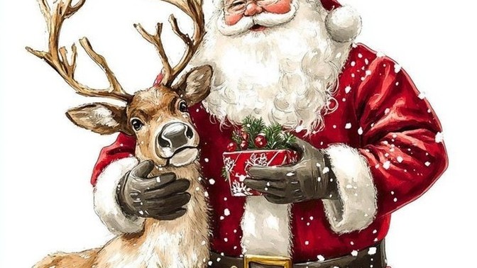 Just for fun, would you rather be one of Santa's elves or a reindeer?