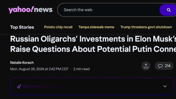 Why does everything "Trump" lead to Russia (part 408)?