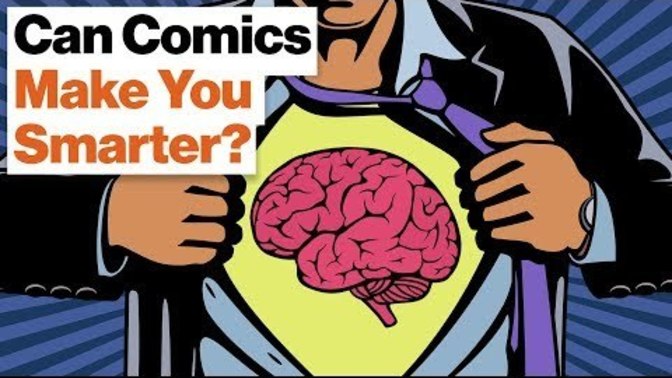 Can comic books make someone smarter?