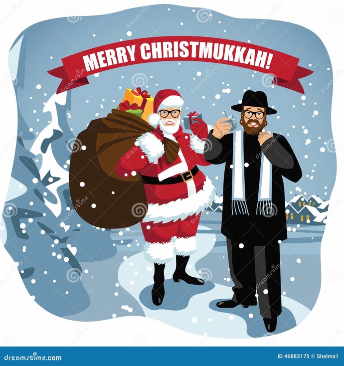 When santa squeezes his fat white ass down your chimney Christmas morning who is he gonna find?