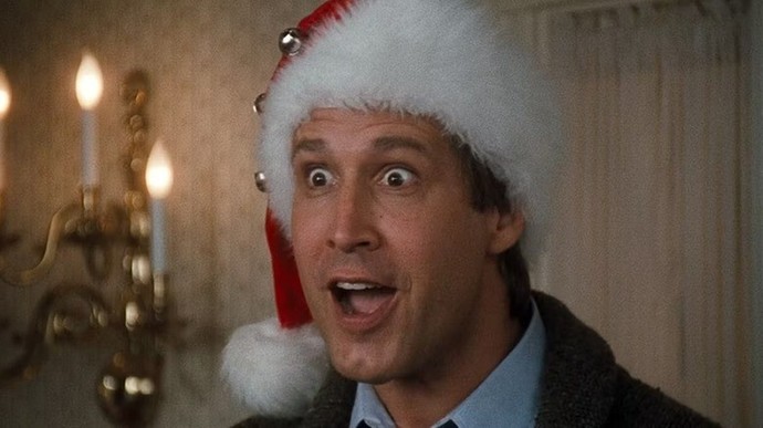 Do you say more f bombs more during the holiday seasons?
