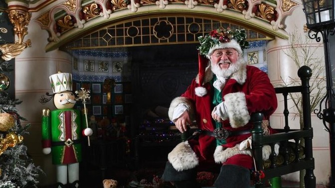 How does Santa get to every house in one night?