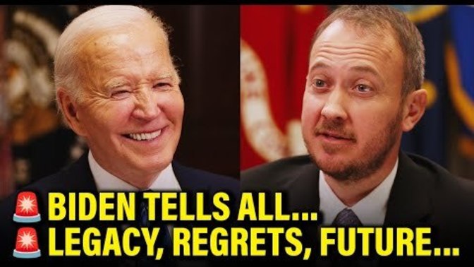 Would you like to see a real interview with President Biden?